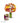 100 blooms of colorful alstroemeria in vase with card.