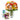 alstroemerias in a vase with chocolates and a greeting card