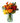 Fall flowers in mason jar