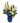 Pure Devotion floral arrangement in blue vase