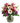 Cherry blossoms bouquet with lilies and roses