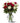 red and white roses
